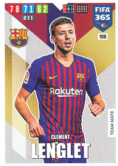 Clement Lenglet FC Barcelona 2020 FIFA 365 #108